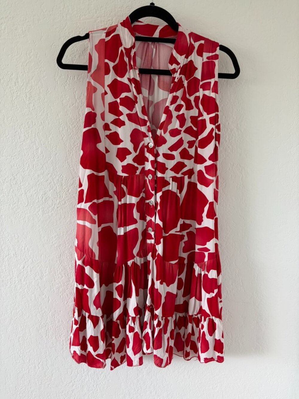 High Low Tiered Sleeveless Sun Dress